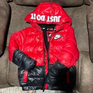 Toddler size 4T Nike winter jacket